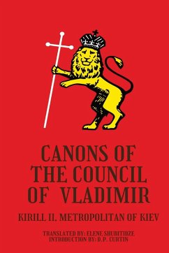 Canons of the Council of Vladimir - Kirill II of Kiev