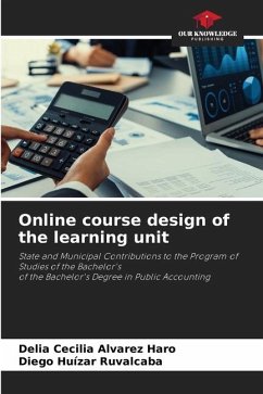 Online course design of the learning unit - Alvarez Haro, Delia Cecilia;Huízar Ruvalcaba, Diego