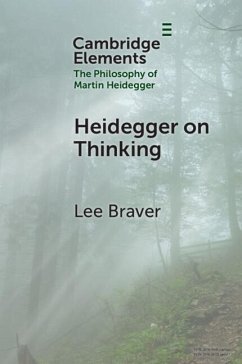 Cover Heidegger on Thinking