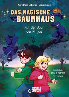 Auf der Spur der Ninjas / Das magische Baumhaus - Comics Bd.5 (eBook, ePUB) - Pope Osborne, Mary; Laird, Jenny