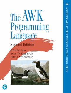 The AWK Programming Language (eBook, PDF) - Aho, Alfred V.; Kernighan, Brian W.; Weinberger, Peter J.