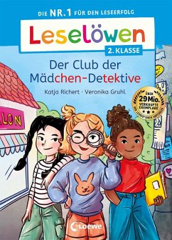 Leselöwen 2. Klasse - Der Club der Mädchen-Detektive (eBook, ePUB) - Richert, Katja