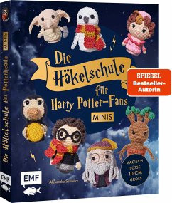 Die Häkelschule für Harry Potter-Fans - Minis (Mängelexemplar) - Schwarz, Alexandra