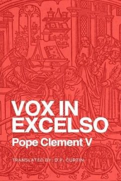 Vox in Excelso (eBook, ePUB) - Pope Clement V