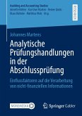 Analytische Prüfungshandlungen in der Abschlussprüfung (eBook, PDF)