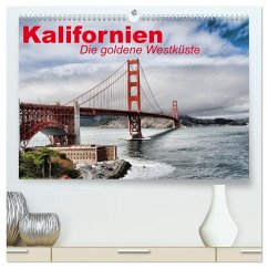 Kalifornien ¿ Die goldene Westküste (hochwertiger Premium Wandkalender 2025 DIN A2 quer), Kunstdruck in Hochglanz