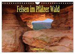 Felsen im Pfälzer Wald (Wandkalender 2025 DIN A4 quer), CALVENDO Monatskalender - Calvendo;Ebardt, Michael