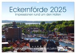 Eckernförde 2025. Impressionen rund um den Hafen (Wandkalender 2025 DIN A2 quer), CALVENDO Monatskalender