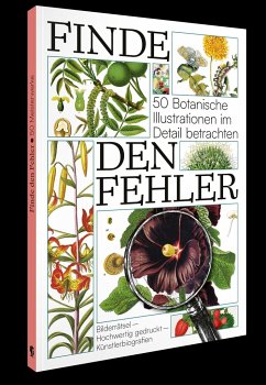 Cover Finde den Fehler - 50 Botanische Illustrationen