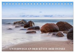 Unterwegs an der Küste der Ostsee (Tischkalender 2025 DIN A5 quer), CALVENDO Monatskalender