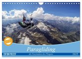 Paragliding - die Faszination des Fliegens (Wandkalender 2025 DIN A4 quer), CALVENDO Monatskalender