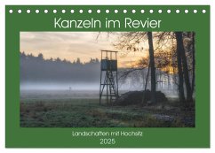 Kanzeln im Revier (Tischkalender 2025 DIN A5 quer), CALVENDO Monatskalender - Zitzler, Hans