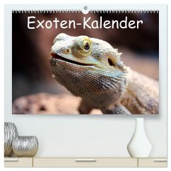 Exoten-Kalender (hochwertiger Premium Wandkalender 2025 DIN A2 quer), Kunstdruck in Hochglanz