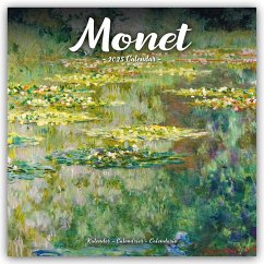 Claude Monet 2025 - 16-Monatskalender - Avonside Publishing Ltd