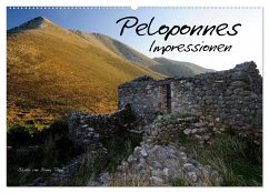 Peloponnes Impressionen / 2025 (Wandkalender 2025 DIN A2 quer), CALVENDO Monatskalender