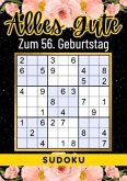 56 Geburtstag Geschenk   Alles Gute zum 56. Geburtstag - Sudoku