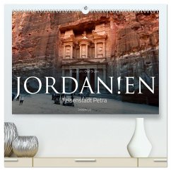 Jordanien ¿ Felsenstadt Petra (hochwertiger Premium Wandkalender 2025 DIN A2 quer), Kunstdruck in Hochglanz - Calvendo;Bruhn, Olaf