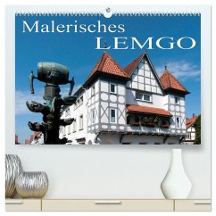 Malerisches Lemgo (hochwertiger Premium Wandkalender 2025 DIN A2 quer), Kunstdruck in Hochglanz - Calvendo;Happyroger