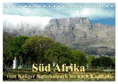 Süd Afrika - vom Krüger Nationalpark bis nach Kapstadt (Tischkalender 2025 DIN A5 quer), CALVENDO Monatskalender - Calvendo;Dürr, Brigitte