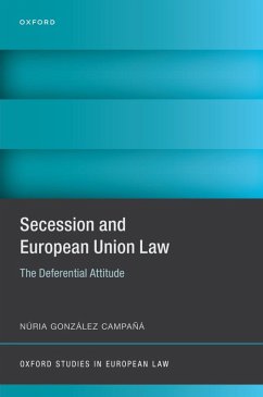 Cover Secession and European Union Law (eBook, ePUB)