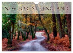 New Forest - England (Wandkalender 2025 DIN A4 quer), CALVENDO Monatskalender - Kruse, Joana