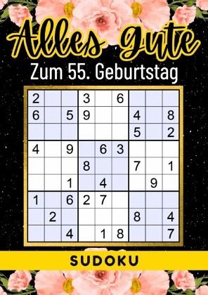 55 Geburtstag Geschenk Alles Gute zum 55. Geburtstag - Sudoku 55 Geburtstag Geschenk Alles Gute zum 55. Geburtstag - Sudoku