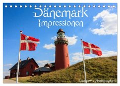 Dänemark Impressionen (Tischkalender 2025 DIN A5 quer), CALVENDO Monatskalender