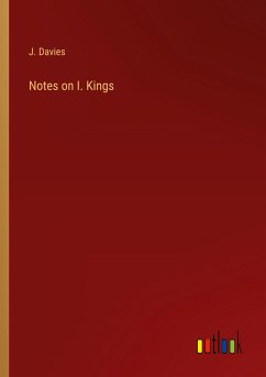 Notes on I. Kings