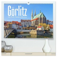 Görlitz - Die Perle Niederschlesiens (hochwertiger Premium Wandkalender 2025 DIN A2 quer), Kunstdruck in Hochglanz