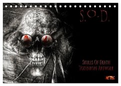 S.O.D. - Skulls Of Death Vol. II - Totenkopf Artworks (Tischkalender 2025 DIN A5 quer), CALVENDO Monatskalender - Calvendo;Heyer, Mario