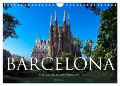 Barcelona - Von Gotik bis Modernisme (Wandkalender 2025 DIN A4 quer), CALVENDO Monatskalender - Calvendo;Bruhn, Olaf