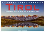 Tirol ¿ Impressionen aus dem Alpenland (Tischkalender 2025 DIN A5 quer), CALVENDO Monatskalender