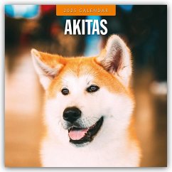 Akitas 2025 Square Wall Calendar - Red Robin Publishing Ltd