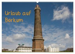 Urlaub auf Borkum (Wandkalender 2025 DIN A2 quer), CALVENDO Monatskalender