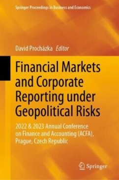 Financial Markets and Corporate Reporting Under Geopolitical Risks