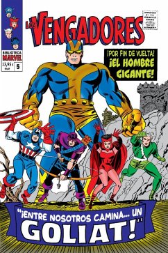 Cover Biblioteca Marvel 51. Los Vengadores 5