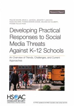 Developing Practical Responses to Social Media Threats Against K-12 Schools - Moore, Pauline; Jackson, Brian A; Leschitz, Jennifer T; Wolters, Nazia; Goode, Thomas; Diliberti, Melissa Kay; Pham, Phoebe Felicia