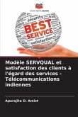 Modèle SERVQUAL et satisfaction des clients à l'égard des services - Télécommunications indiennes