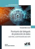 Prontuario del delegado de protección de datos