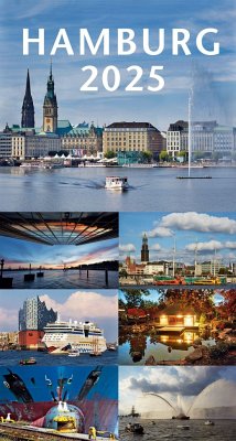 HAMBURG 2025. 3-Monats-Tischkalender - Menges, René