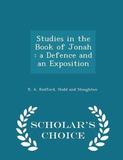Studies in the Book of Jonah - Redford, R A