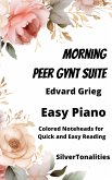 Morning Peer Gynt Suite Easy Piano Sheet Music with Colored Notation (fixed-layout eBook, ePUB)