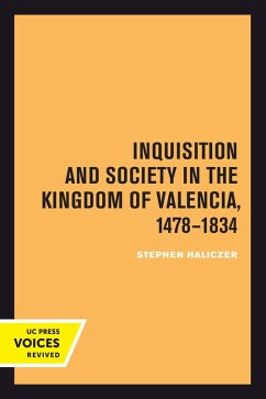 Cover Inquisition and Society in the Kingdom of Valencia, 1478-1834 (eBook, PDF)