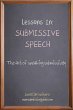 Lessons in Submissive Speech: The Art... - Bild 1