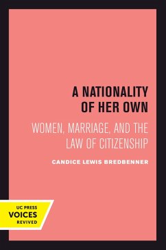 Cover A Nationality of Her Own (eBook, PDF)