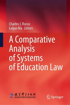 Cover A Comparative Analysis of Systems of Education Law (eBook, PDF)