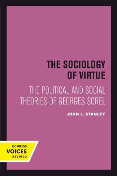 Cover The Sociology of Virtue (eBook, PDF)