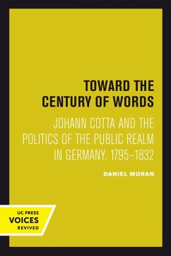 Cover Toward the Century of Words (eBook, PDF)