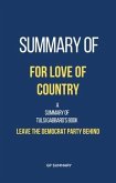 Summary of For Love of Country by Frank Bruni (eBook, ePUB)