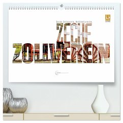 Zeche Zollverein. Weltkulturerbe. (hochwertiger Premium Wandkalender 2025 DIN A2 quer), Kunstdruck in Hochglanz